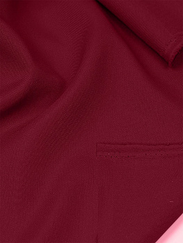 Ткань габардин 150г/м² 150см цв.178 (G3) бордо рул.50м