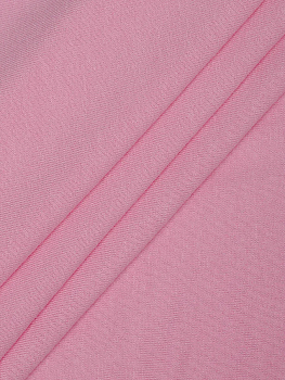 Ткань трикотаж вискоза 240 г/м² ш.180 см арт.TBY.023709 цв.S207 розовый уп.3м